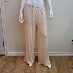 Sleep by Priv Modern Day - Wide leg pants in Peach. Size XL. NWT.